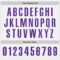 Custom White Purple Authentic Baseball Jersey