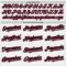 Custom White (Black Crimson Pinstripe) Crimson-Black Authentic Baseball Jersey