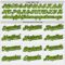 Custom White (Black Neon Green Pinstripe) Neon Green-Black Authentic Baseball Jersey