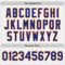 Custom White (Royal Orange Pinstripe) Orange-Royal Authentic Baseball Jersey
