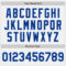 Custom White (Royal Light Blue Pinstripe) Royal-Light Blue Authentic Baseball Jersey