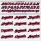 Custom White (Navy Red Pinstripe) Navy-Red Authentic Baseball Jersey