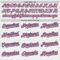 Custom White (Navy Medium Pink Pinstripe) Medium Pink-Navy Authentic Baseball Jersey