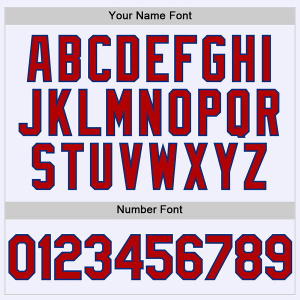 Custom White Red-Royal Mesh Authentic Throwback Baseball Jersey