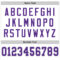 White1873-3 Custom White Purple-Gray Mesh Authentic Throwback Football Jersey