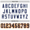 White1880-3 Custom White Navy Gold-Orange Mesh Authentic Throwback Football Jersey