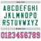 Custom White Pink-Kelly Green Mesh Authentic Throwback Football Jersey