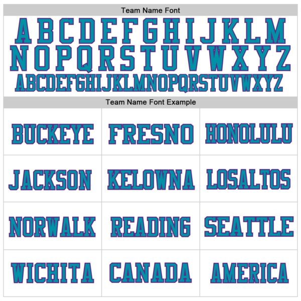 Custom White Purple Black-Teal Mesh Authentic Throwback Football Jersey