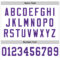 White1899-3 Custom White Purple Mesh Authentic Throwback Football Jersey