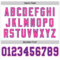 White1901-3 Custom White Purple Pink-Black Mesh Authentic Throwback Football Jersey