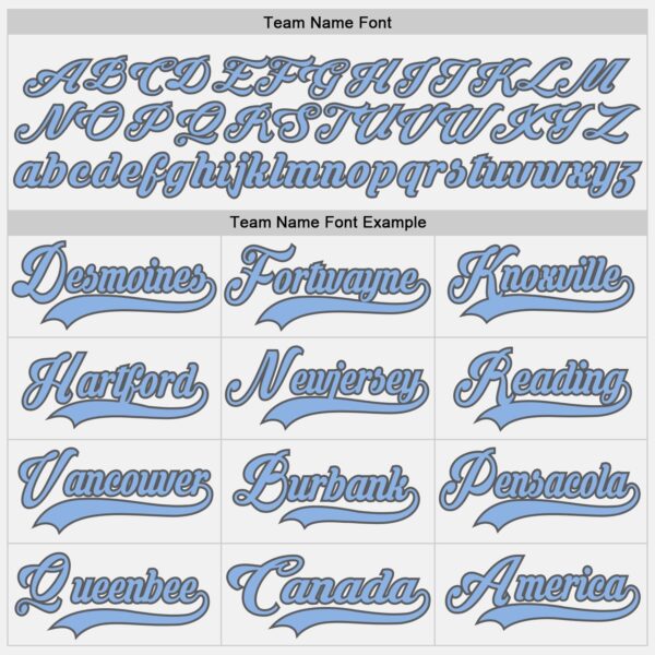 Custom White Light Blue-Steel Gray Hockey Lace Neck Jersey