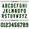 Custom White Navy-Neon Green Mesh Authentic Throwback Football Jersey