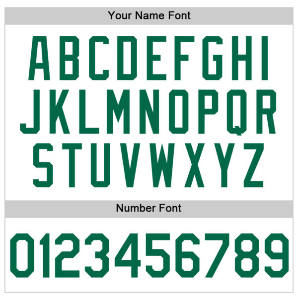 Custom White Kelly Green Authentic Throwback Baseball Jersey