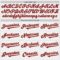 Custom White Crimson Pinstripe Cream Authentic Baseball Jersey