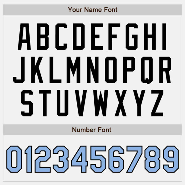 Custom White Light Blue-Black Authentic Baseball Jersey