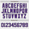 Custom White Purple-Black Authentic Baseball Jersey