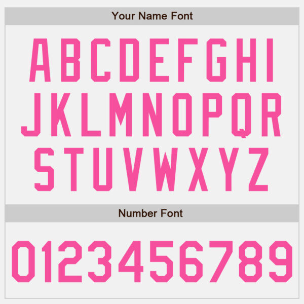 Custom White Pink Authentic Baseball Jersey