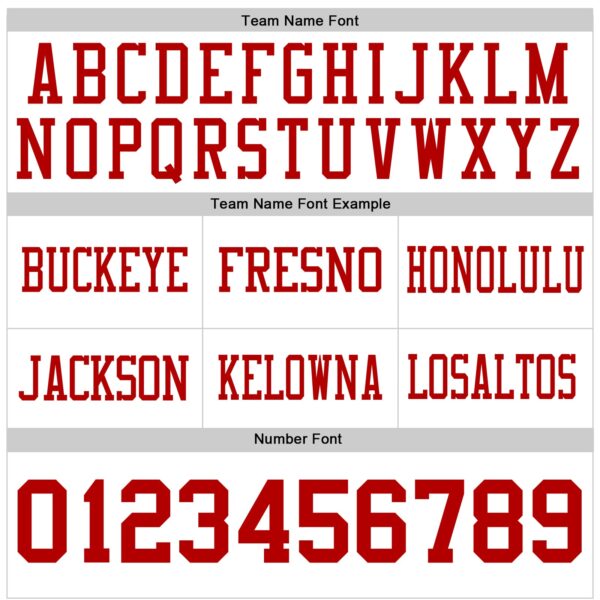 Custom White Red Authentic Football Jersey