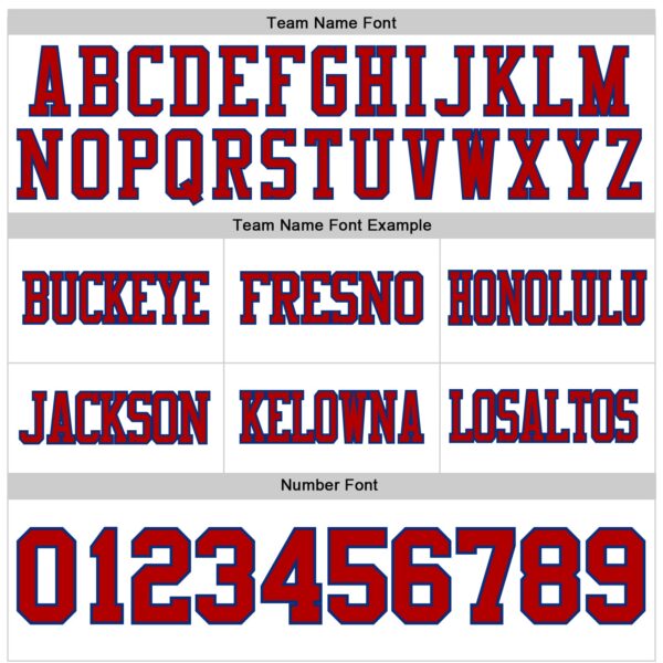 Custom White Red-Royal Authentic Football Jersey