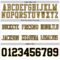 White2281-3 Custom White Black-Old Gold Authentic Football Jersey