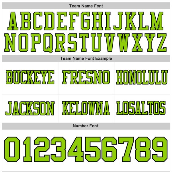 Custom White Neon Green-Black Authentic Football Jersey