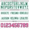 White2294-3 Custom White Pink-Kelly Green Authentic Football Jersey