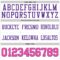 Custom White Pink-Purple Authentic Football Jersey