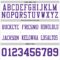 White2299-3 Custom White Purple Authentic Football Jersey