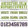 Custom White Purple-Neon Green Authentic Football Jersey