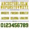 Custom White Green-Gold Authentic Football Jersey