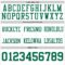White2309-3 Custom White Kelly Green Authentic Football Jersey