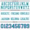 White2321-3 Custom White Teal-Pink Authentic Football Jersey