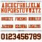 White2323-3 Custom White Brown-Orange Authentic Football Jersey