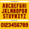 Custom Yellow Red-Black Authentic Baseball Jersey