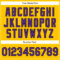 Custom Yellow Purple-Black Authentic Baseball Jersey