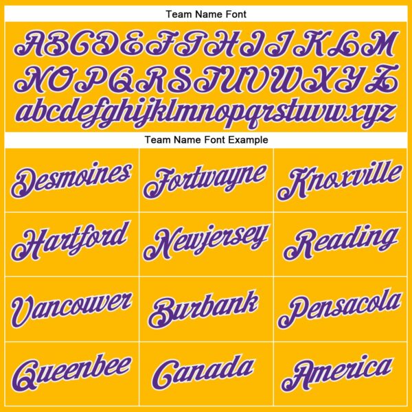 Custom Yellow Purple-White Performance T-Shirt