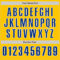 Custom Yellow Royal-White Authentic Baseball Jersey