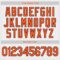 Custom White Orange-Black Baseball Jersey