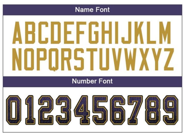 Custom Purple Black-Old Gold Drift Fashion Football Jersey