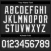 Custom Black White-Gray Authentic Baseball Jersey