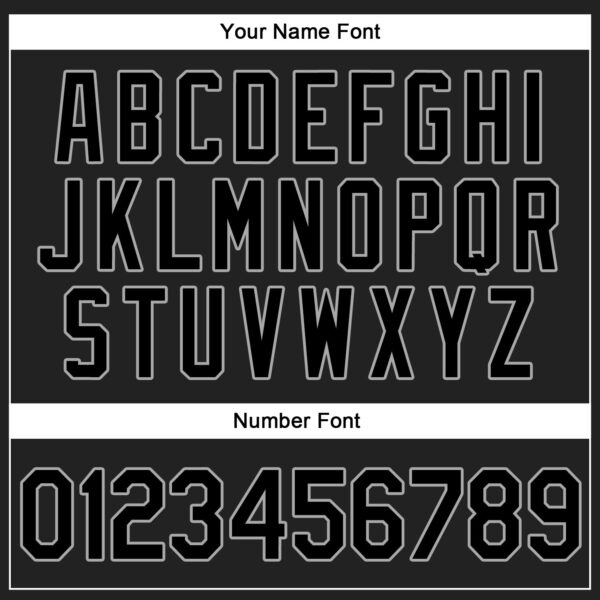 Custom Black Black-Gray Authentic Throwback Rib-Knit Baseball Jersey Shirt