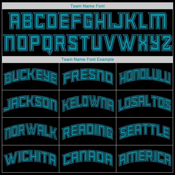 Custom Black Teal-Black Authentic Throwback Rib-Knit Baseball Jersey Shirt