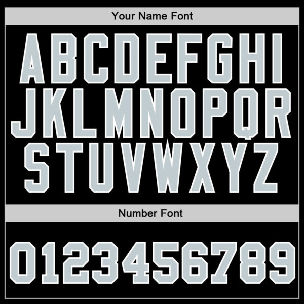 Custom Black Gray-White Authentic Baseball Jersey