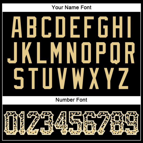 Custom Black Vegas Gold-White Authentic Drift Fashion Baseball Jersey