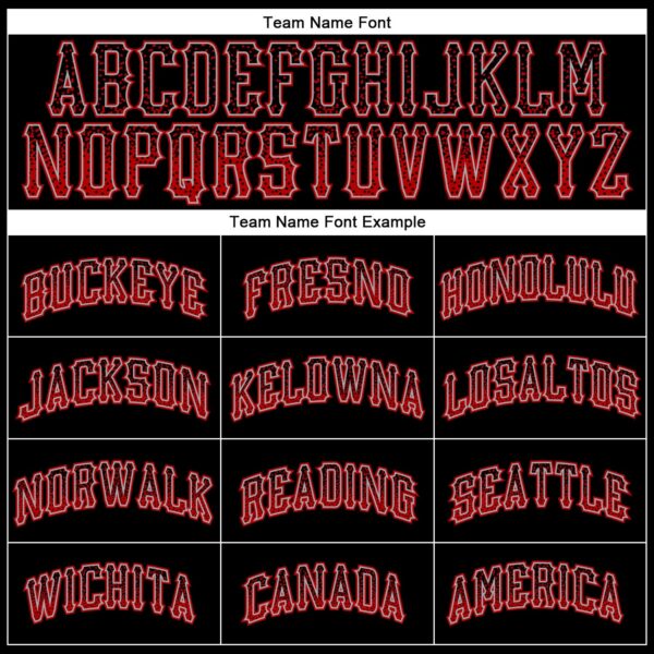 Custom Black Red-Gray Authentic Drift Fashion Baseball Jersey