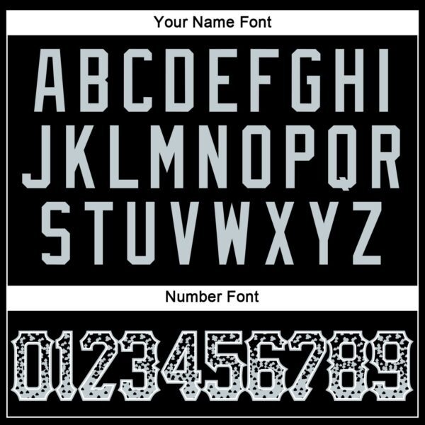 Custom Black Silver-White Authentic Drift Fashion Baseball Jersey