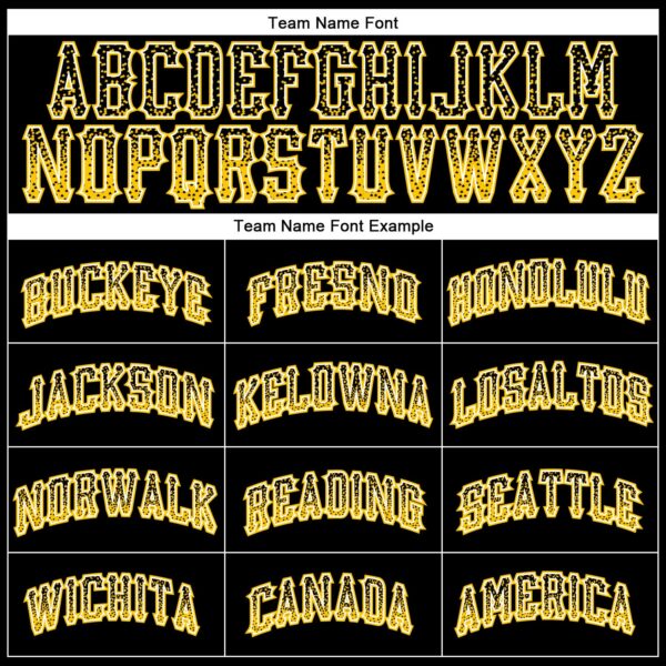 Custom Black Gold-White Authentic Drift Fashion Baseball Jersey