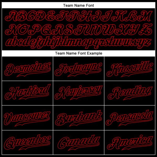 Custom Black Black-Red Sports Pants