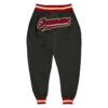 Custom Black Maroon-Crem Sports Pants