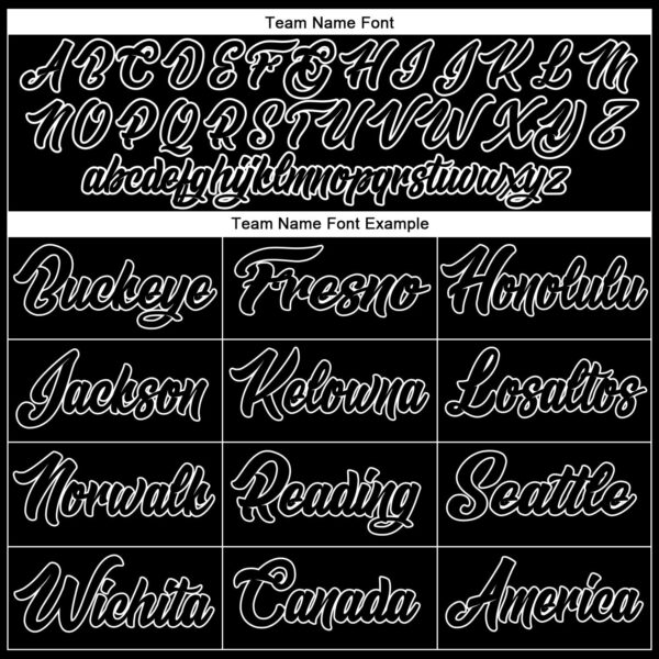 Custom Black White Pinstripe Black-White Authentic Baseball Jersey